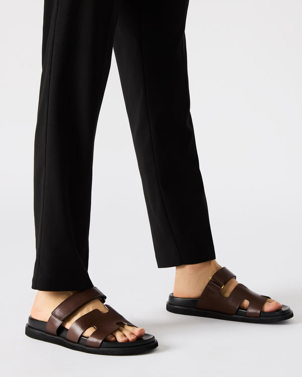 Steve Madden Maiven Brown Leather MAIVEN MEN'S SHOES