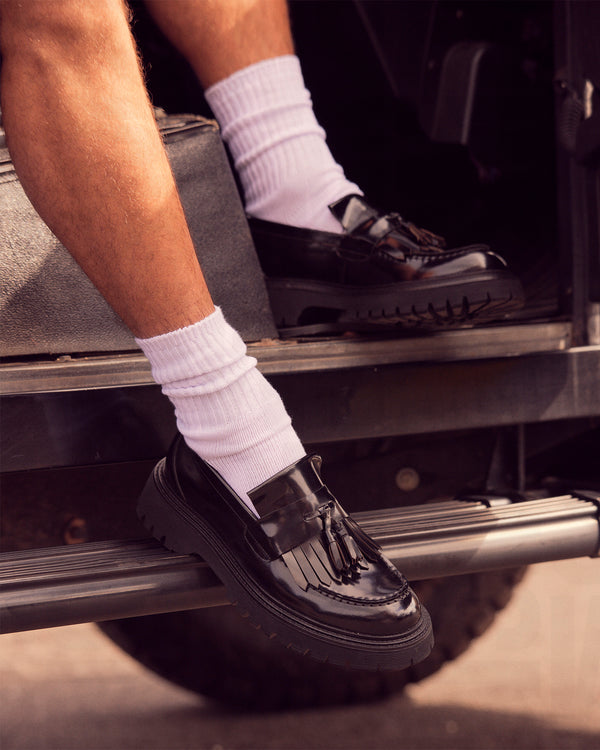 Steve Madden Men's Zev Loafer And Socks Bundle MEN'SZEVLOAFERANDSOCKSBUNDLE