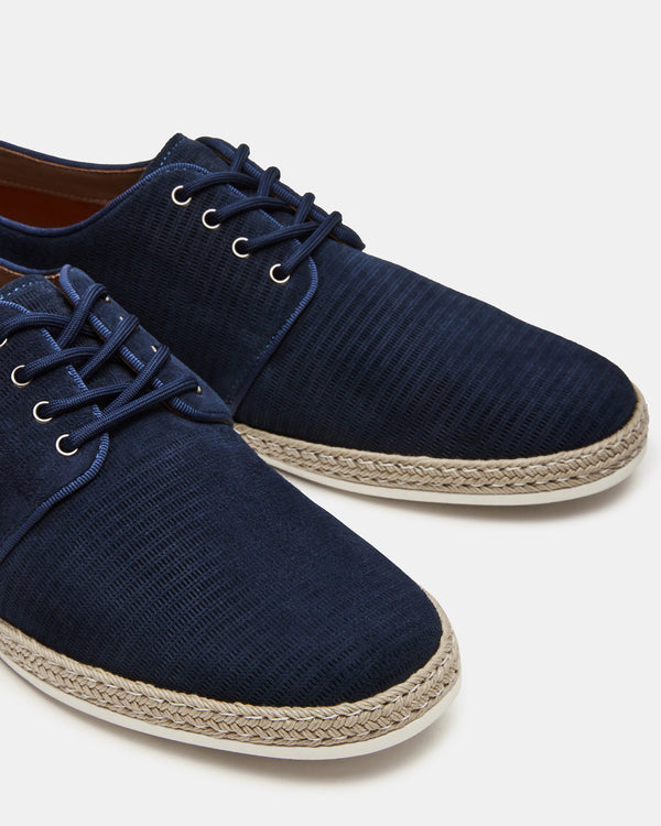 Steve Madden Menorca Navy Suede MENORCA MEN'S SHOES