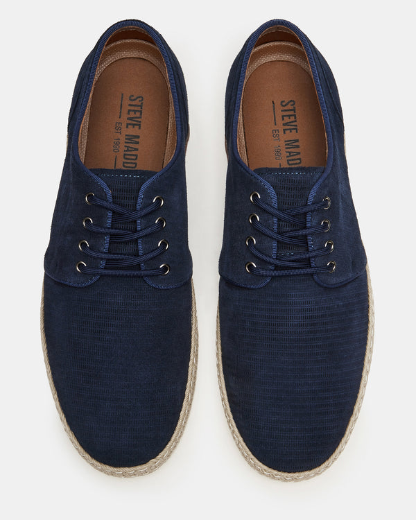 Steve Madden Menorca Navy Suede MENORCA MEN'S SHOES
