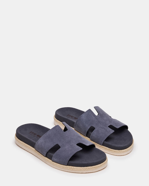 Steve Madden Merrick Grey Suede MERRICK MEN'S SHOES