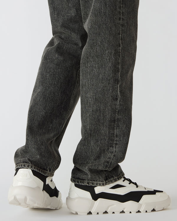 Steve Madden Pace Black/white PACEBLACK/WHITE MEN'S SHOES