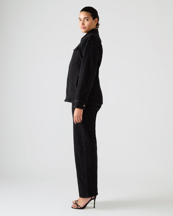 Steve Madden Parc Crystal Jacket Black PARCCRYSTALJACKET