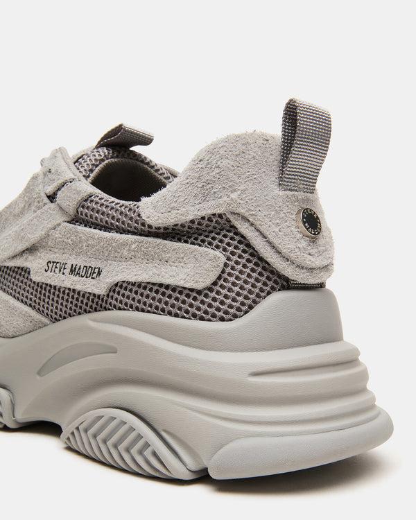 Steve Madden Possess Grey Suede POSSESS MEN'S SHOES