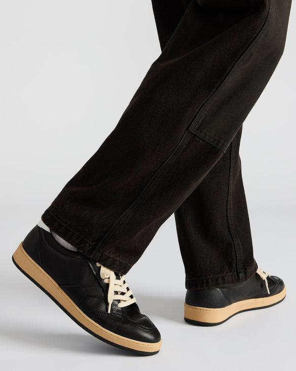 Steve Madden Prismo Black Leather PRISMO MEN'S SHOES