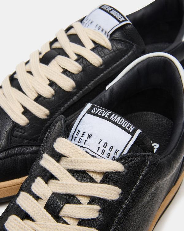 Steve Madden Prismo Black Leather PRISMO MEN'S SHOES