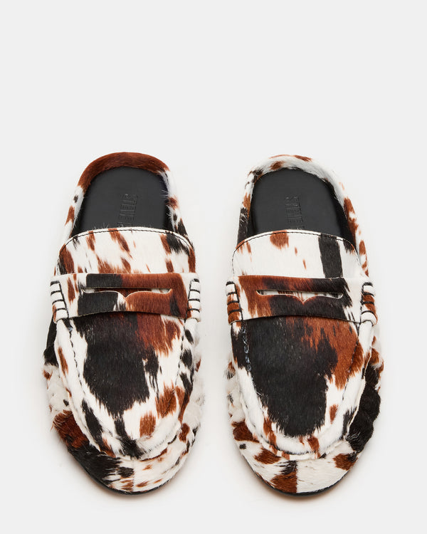 Steve Madden Rafe Brown Cow Print RAFEBROWNCOWPRINT