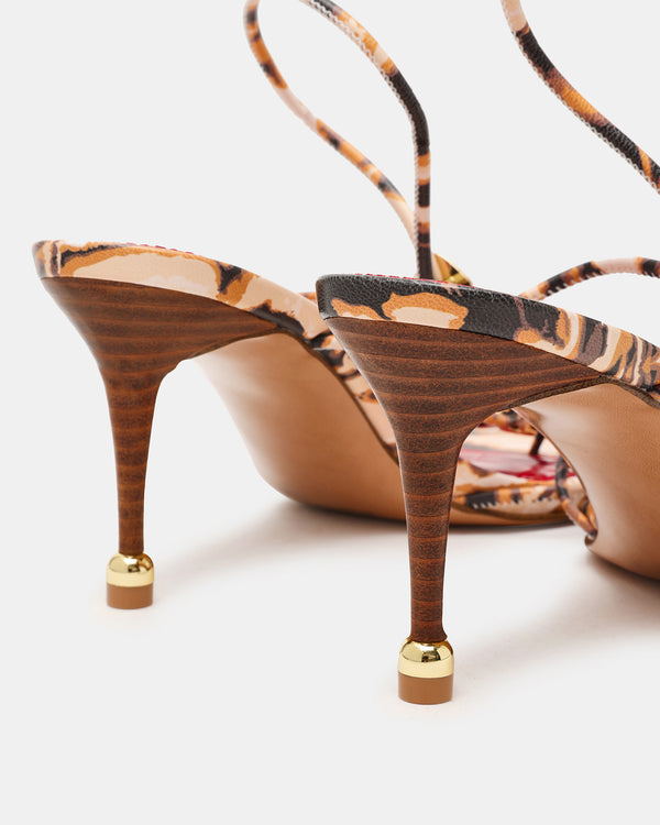 Steve Madden Ramos Stone Red/brown Print RAMOSSTONERED/BROWNPRINT