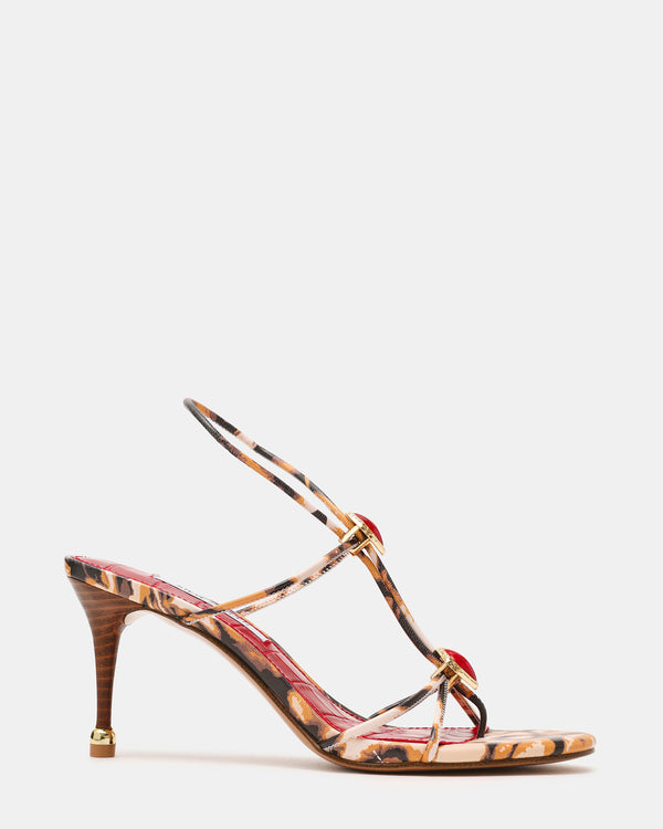 Steve Madden Ramos Stone Red/brown Print RAMOSSTONERED/BROWNPRINT