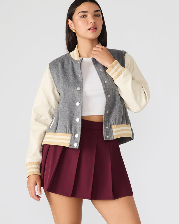 Steve Madden Rooney Jacket Heather Grey ROONEYJACKET