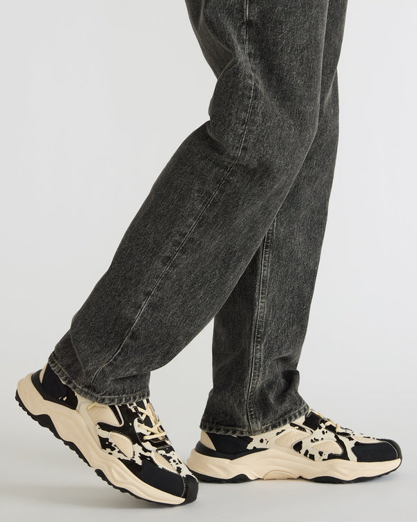 Steve Madden Salvador Black/white SALVADOR MEN'S SHOES