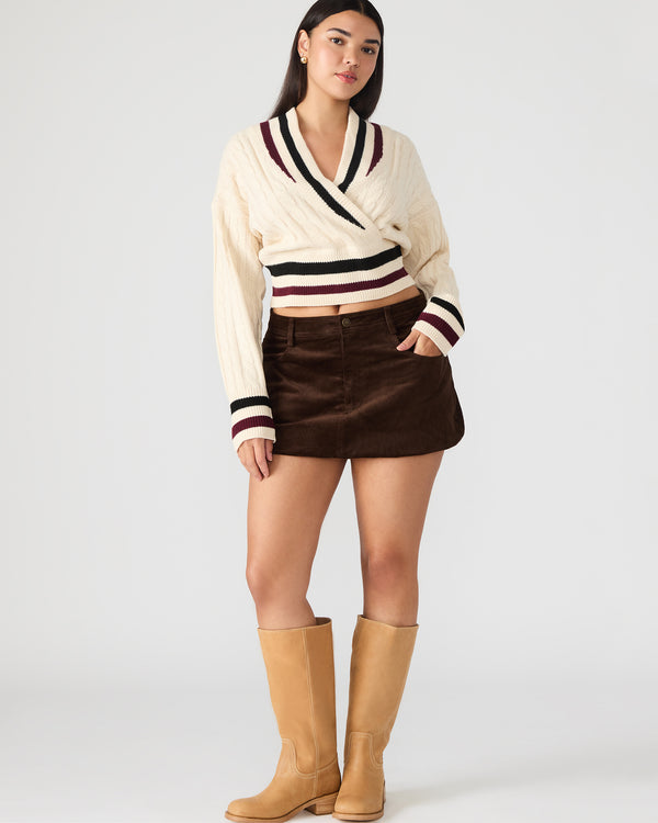 Steve Madden Simona Skirt Dark Espresso SIMONASKIRT