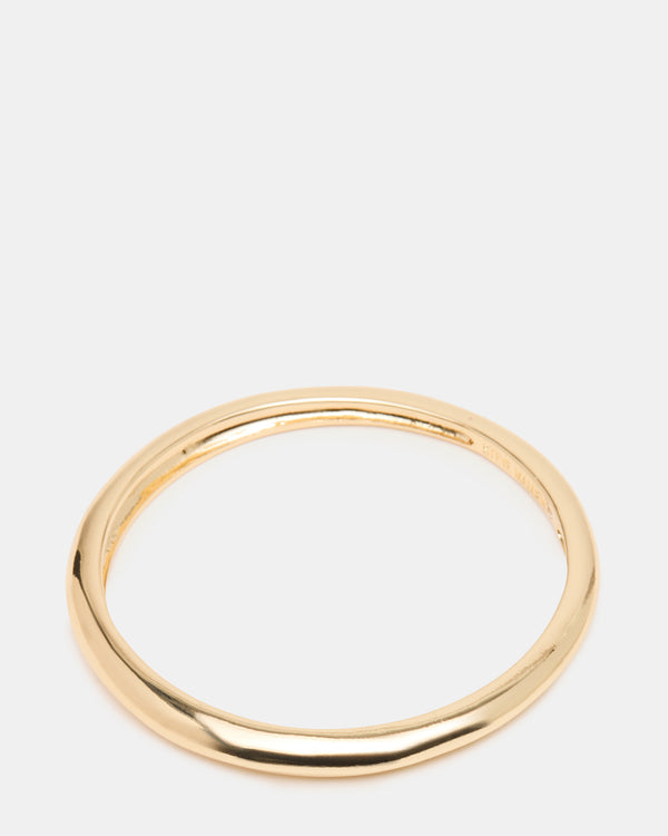 Steve Madden Skinny Bangle Band Bracelet Gold SKINNYBANGLEBANDBRACELET