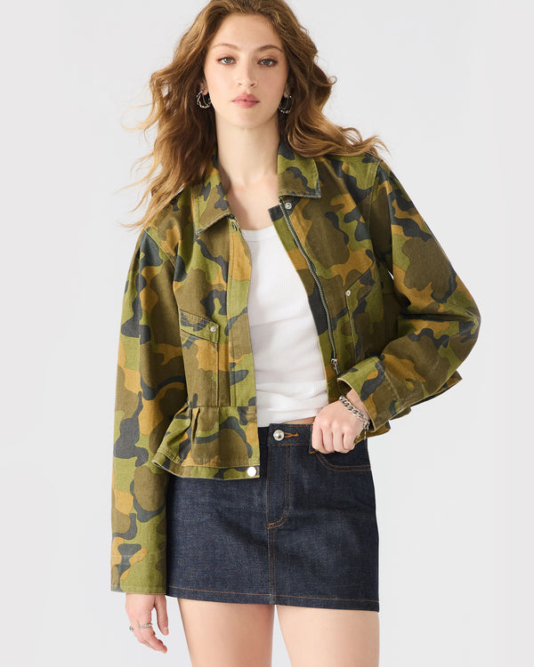 Steve Madden Sloan Jacket Camouflage SLOANJACKETCAMOUFLAGE