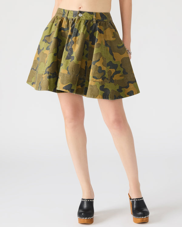 Steve Madden Sloan Skirt Camouflage SLOANSKIRTCAMOUFLAGE