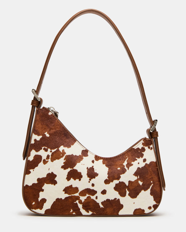 Steve Madden Smith Bag Brown Cow Print SMITHBAGBROWNCOWPRINT