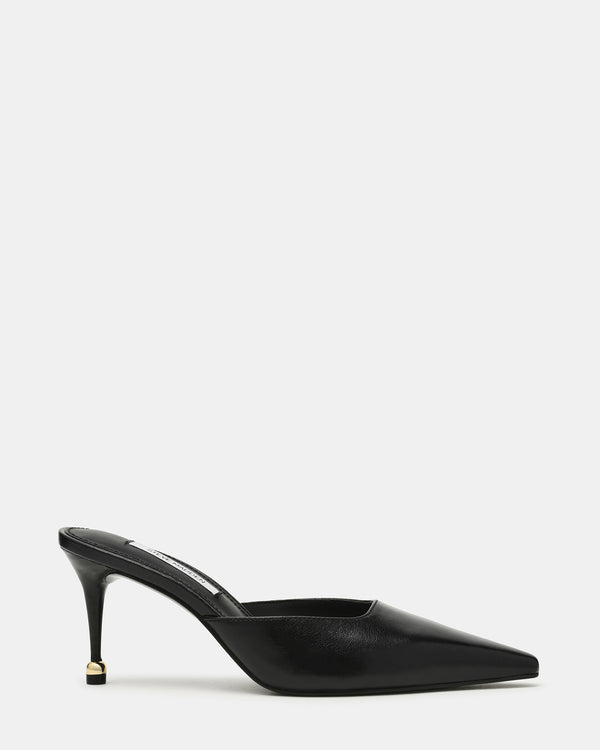 Steve Madden Adeline Black Leather ADELINE
