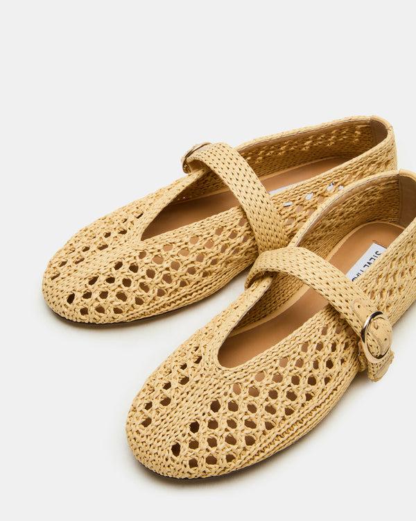 Steve Madden Alara Natural Raffia