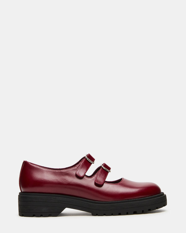 Steve Madden Alba Burgundy Leather ALBA