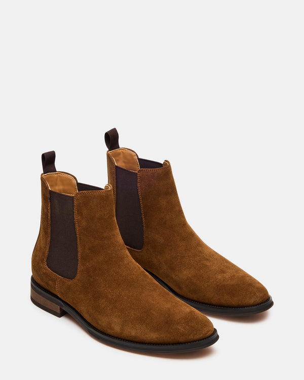 Steve Madden Aldair Chestnut Suede