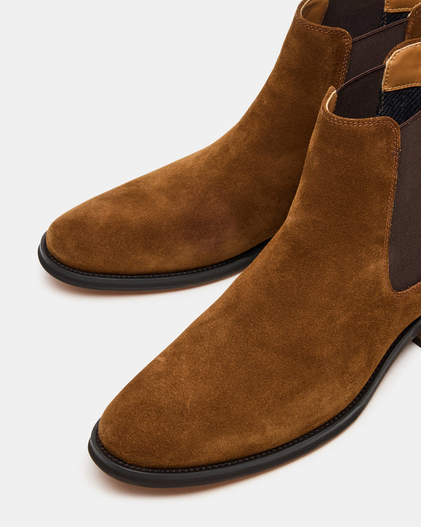 Steve Madden Aldair Chestnut Suede