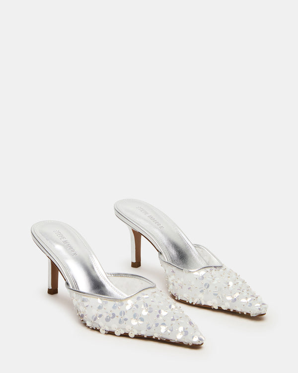 Steve Madden Alexi Sequin Silver ALEXISEQUIN