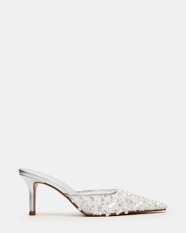 Steve Madden Alexi Sequin Silver ALEXISEQUIN