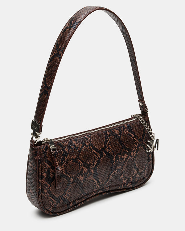 Steve Madden Angel Bag Brown Snake ANGELBAG