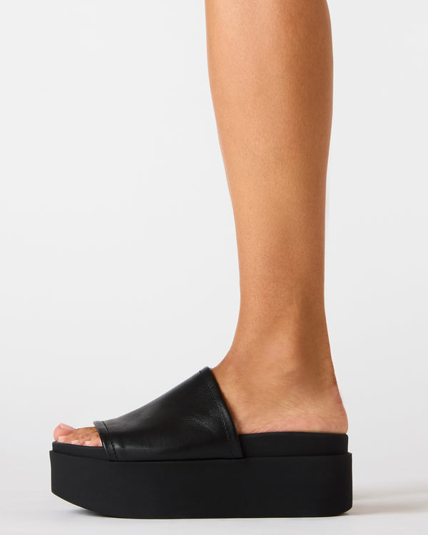 Steve Madden Arwen Black Leather ARWEN