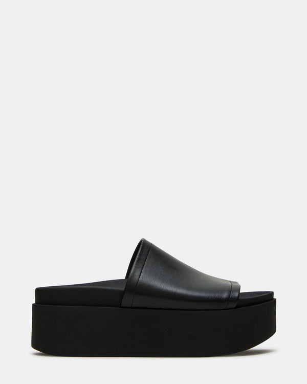 Steve Madden Arwen Black Leather ARWEN
