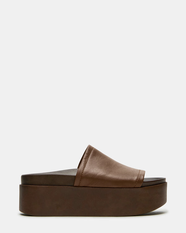 Steve Madden Arwen Brown Leather ARWEN