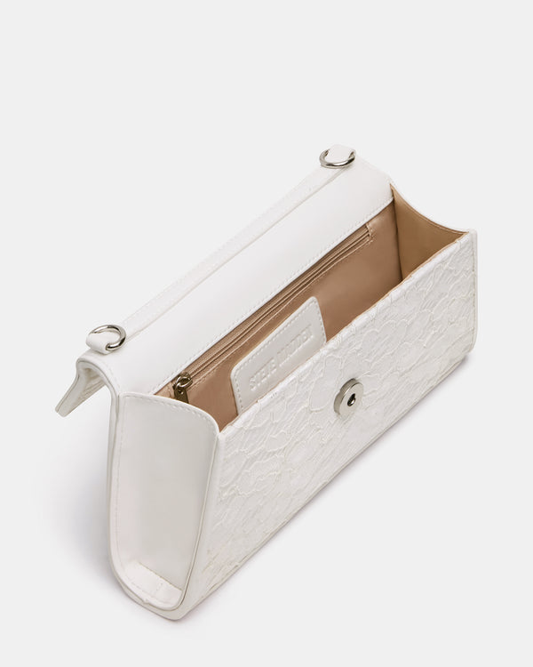 Steve Madden Avant Bag White Lace AVANTBAG