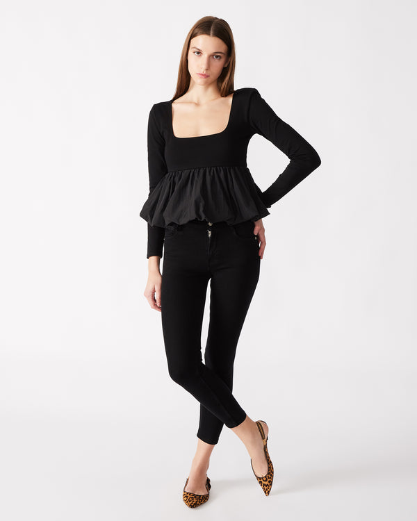 Steve Madden Avielle Top Black AVIELLETOP