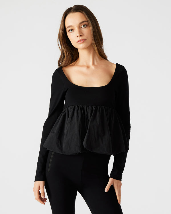 Steve Madden Avielle Top Black AVIELLETOP