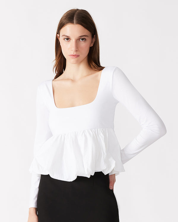 Steve Madden Avielle Top White AVIELLETOP