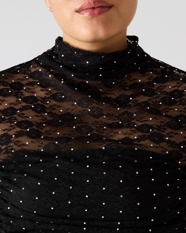 Steve Madden Baylee Top Black BAYLEETOP