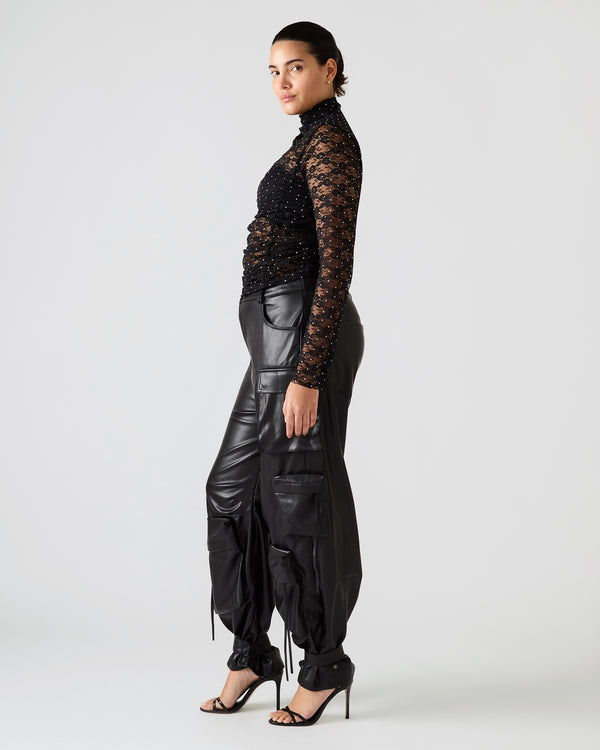 Steve Madden Baylee Top Black BAYLEETOP