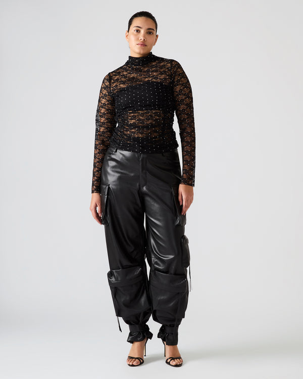 Steve Madden Baylee Top Black BAYLEETOP