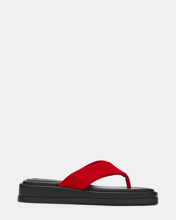 Steve Madden Bella Red Suede BELLA