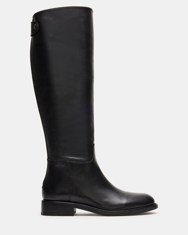 Steve Madden Beren Black Leather BEREN