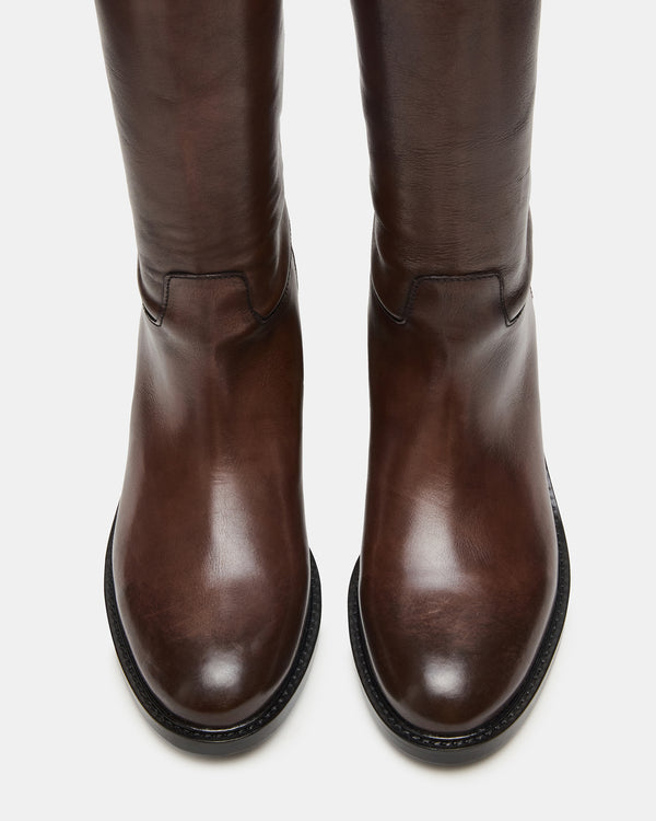Steve Madden Beren Brown Leather BEREN