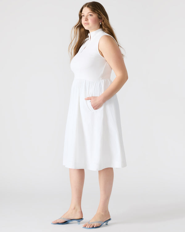 Steve Madden Berlin Dress White BERLINDRESS
