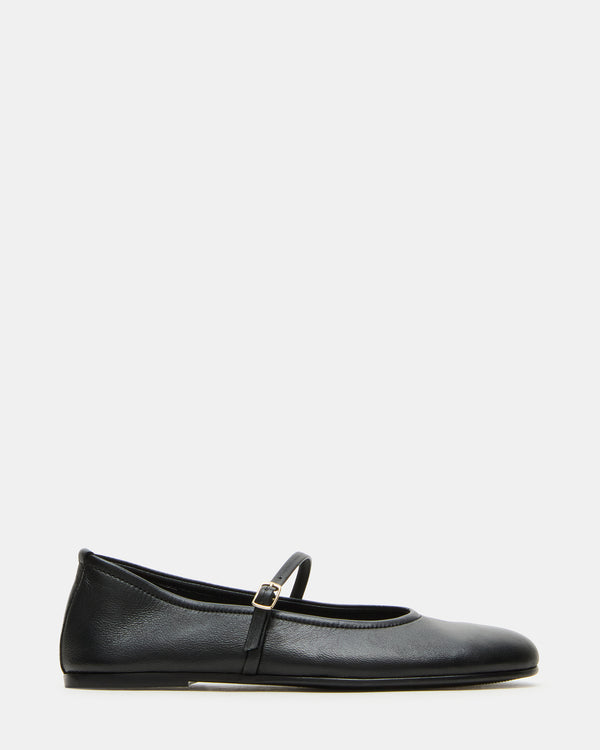 Steve Madden Besette Black Leather BESETTE