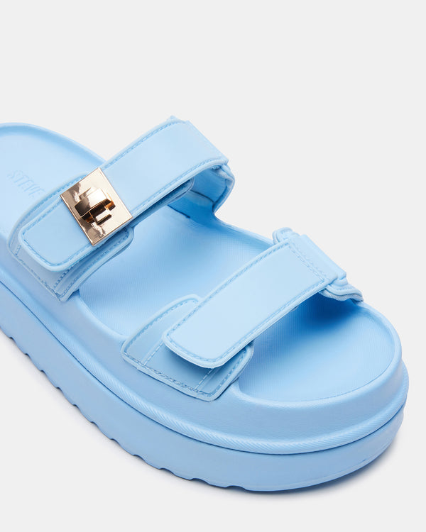 Steve Madden Bigschmona Jelly Light Blue