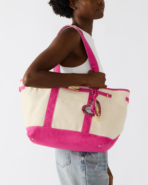 Steve Madden Boat Bag Hot Pink BOATBAG