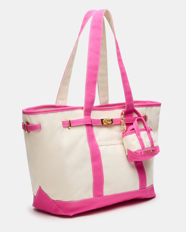 Steve Madden Boat Bag Hot Pink BOATBAG
