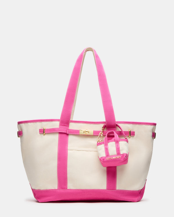 Steve Madden Boat Bag Hot Pink BOATBAG