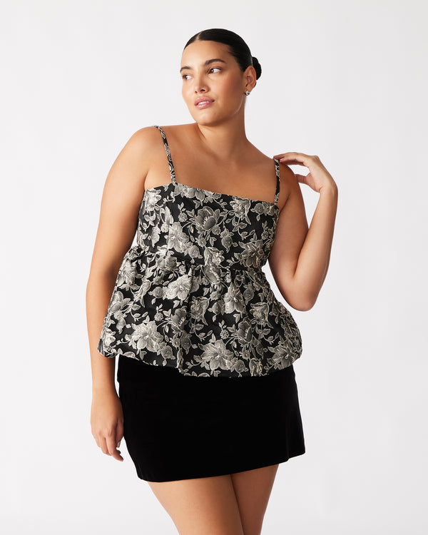 Steve Madden Bodi Top Black Multi BODITOPMULTI