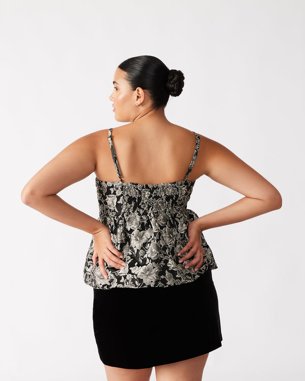 Steve Madden Bodi Top Black Multi BODITOPMULTI