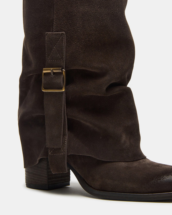 Steve Madden Bozeman Brown Suede BOZEMANBROWNSUEDE